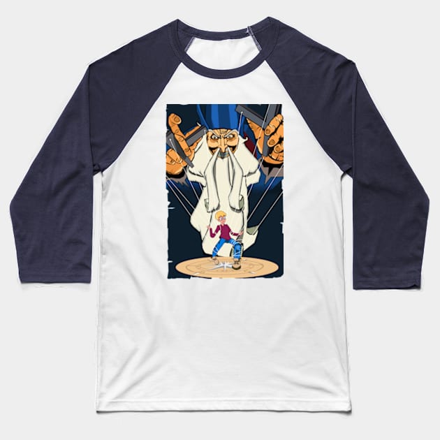 Dance for the Puppeteer Baseball T-Shirt by TGprophetdesigns